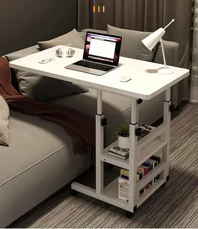 Sleek Adjustable Study Table with Storage