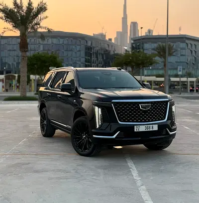 Black edition - escalade 7 seaters