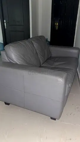 leather material sofa for sale