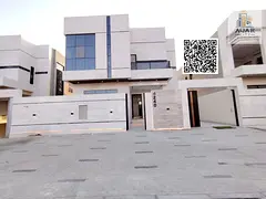 For sale, a modern villa with a large swimming pool, a prime location behind the Emirates Towers. Th