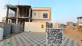 Take advantage of this opportunity and own a villa in Ajman, first occupancy, freehold, super deluxe