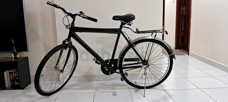 large wheeled traditional bicycle for adults without gears