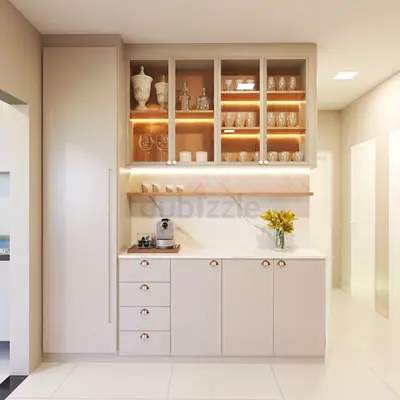 Stylish Modern Kitchen Cabinet Set for Sale