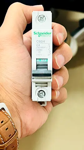 Schneider MCB Single Pole 6,10,16,20,32 amphere