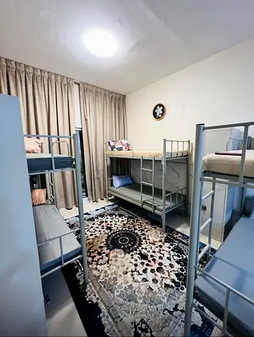 Brand new clean bed space for first tenant