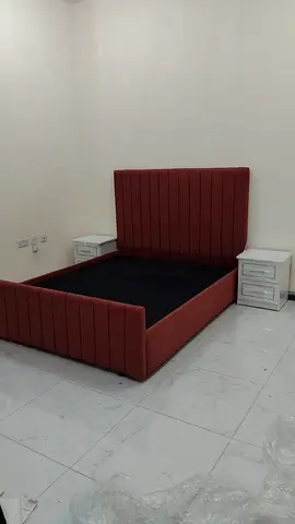 Stylish Modern Bed with Nightstands for Sale