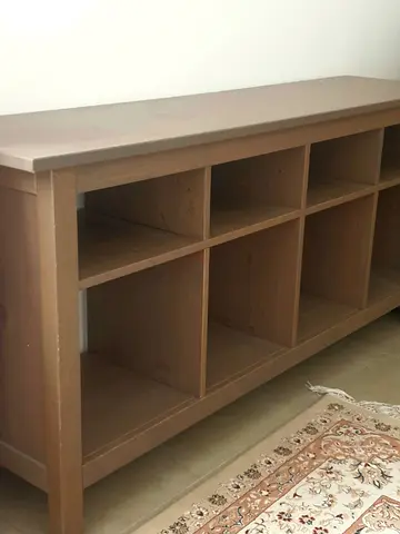 Wooden console table