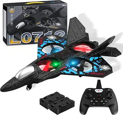 Exciting Remote Control Flying Jet with LED Lights