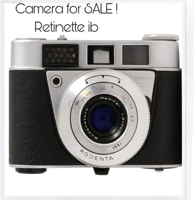 Vintage Retinette IB Camera for Sale!