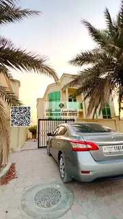 Villa for rent, 5 rooms, in Al Muwaihat 2 area, directly opposite the mosque, close to all services.