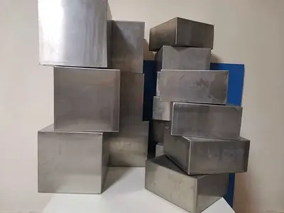 16pcs stainless steel cubes buffet presentation