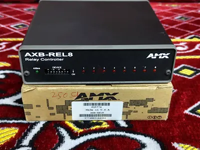 AMX AXB-REL8 Relay Controller - Perfect for Home Automation!