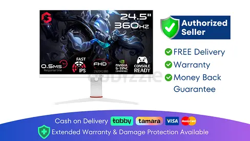 Gameon Arctic Pro 24 inch FHD Gaming Monitor – 360Hz  Brand New | Warranty | FREE Delivery | AJM