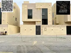 Modern two-story villa with a roof terrace, featuring 6 master bedrooms, including the roof terrace,