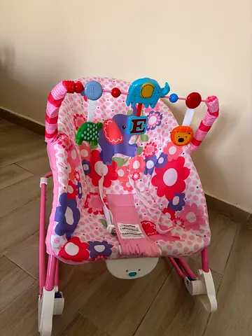 Cute and Fun Baby Bouncer Chair with Toys