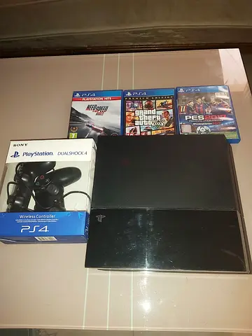 Sony PlayStation 4 Console with Games and Controller for Sale!