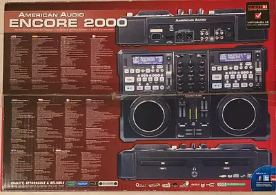 All-in-One DJ Controller: American Audio Encore 2000