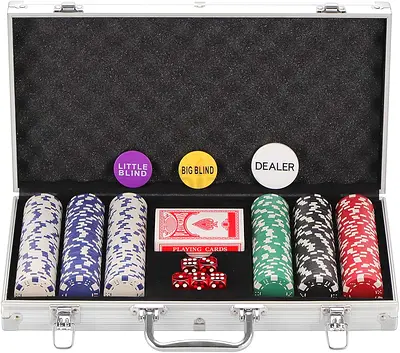 Best 300Pc Poker Chips with silver