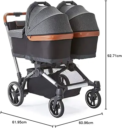 Contours Element Double Stroller 2 in 1 (For Infants an Toddlers) + carseat adapter as a gift