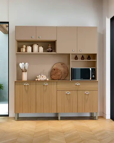 Stylish and Spacious Kitchen Cabinet for Sale!