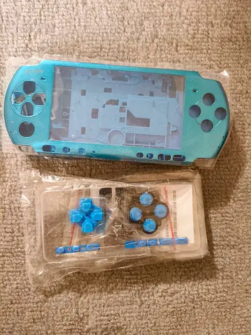 Psp 3000 shell replacement light blue