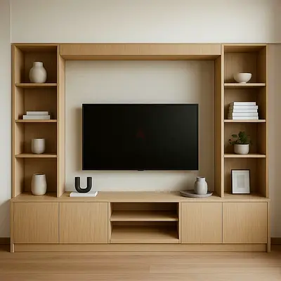 Elegant Modern Entertainment Center for Your Living Room
