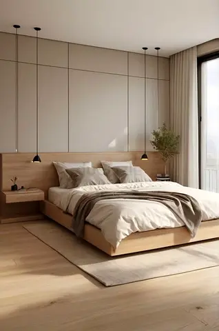 Modern and Stylish Queen Size Bed Set for Sale!