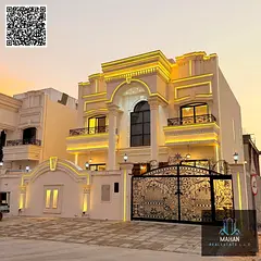 6BR Villa with Rooftop | Hall + Majlis + Maid Room | Al Helio, Ajman | AED 2.4M