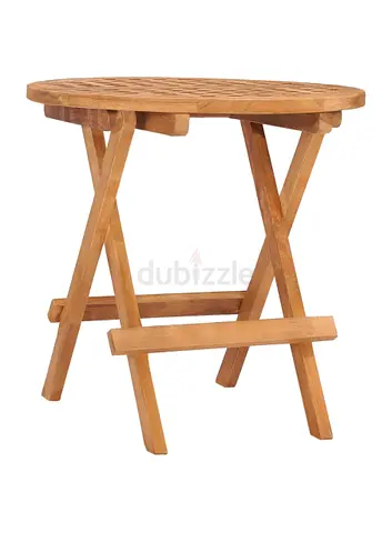 Folding Garden Table 50x50x50 Cm Solid Teak Wood