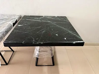 Elegant Square Marble Table