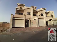 Villa for rent in Ajman, Al Zahia area Townhouse 5 rooms, a living room and a living room 75 require
