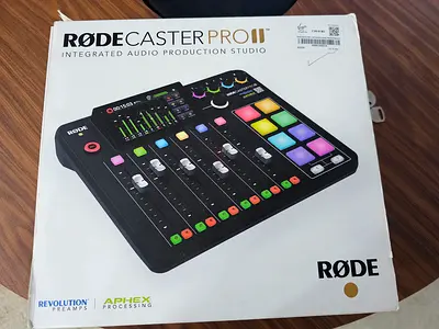 RØDECaster Pro II - Brand New Integrated Audio Production Studio