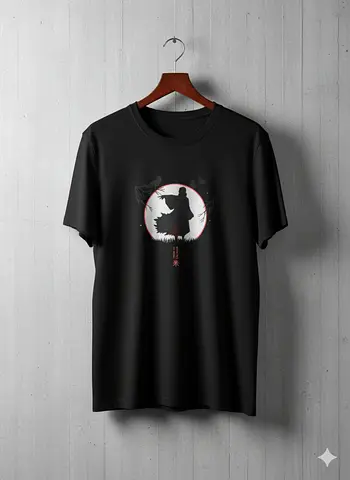 Stylish Graphic Black T-Shirt