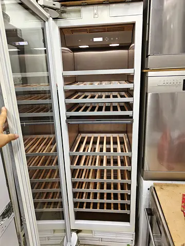 Gaggenau built in wine from dual temperature luxury appliances