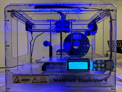 Dual extruder WANHAO Duplicator 4 3D Printer in Excellent Condition