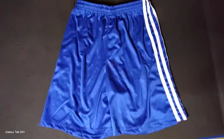 Mens Blue Sports Shorts - Perfect for Any Activity