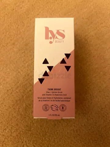 Brand New IYS Beauty Think Bright Glow + Hydrate Serum