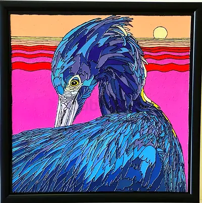 Handmade Glass Painting