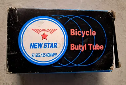Ride Smoothly with NEW STAR Bicycle Butyl Tube!