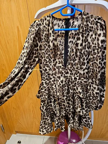 Stylish Leopard Print Dress