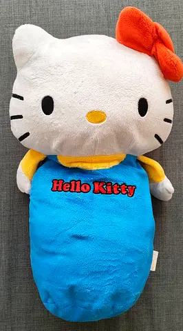 Sanrio Hello Kitty Large 20” Plush Japan Exclusive 2010 Sun Co Ltd Blue Outfit
