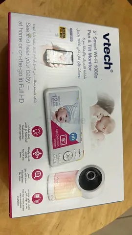 VTech 5 Smart WiFi 1800p Baby Monitor