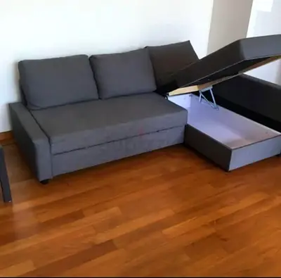 Ikea Sofa cum bed storage  No marks on damage  Is like new Condition  If you want contact me  10/10