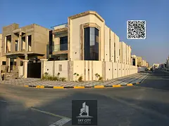 Modern corner villa for sale in Al Zahia area