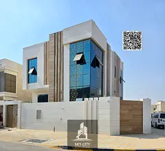 Corner villa for sale in Al Zahia area