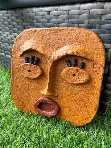 Unique Decorative Wall Art Face Mask