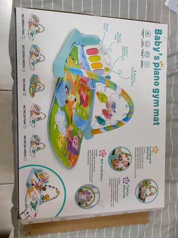 Delightful Babys Piano Gym Mat for Fun Learning!