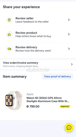 Apple Watch SE (2024) GPS 40mm Starlight Aluminium Case for Sale!(price negotiable)