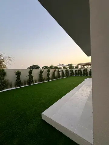 Artificial grass , plants , stones,Pathways