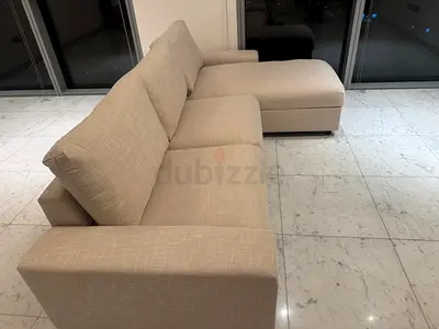 Like new condition Ikea vimle lshape sofabed under storage